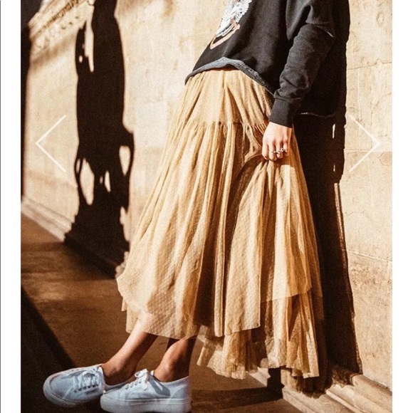 Spell and the Gypsy  Gracie tulle maxi Skirt sz L - Picture 3 of 6